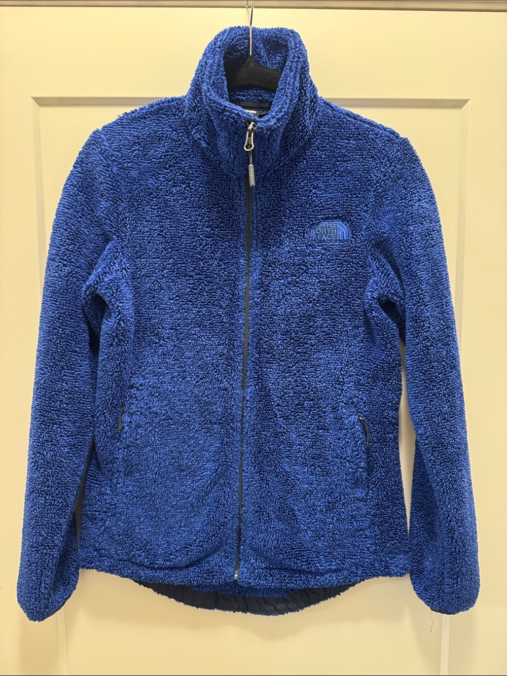 The North Face Osito 2 Royal Blue Zip-Up Jacket. S. Like New!🔥